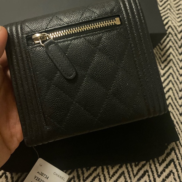 Chanel Le Boy black wallet - Picture 4 of 10